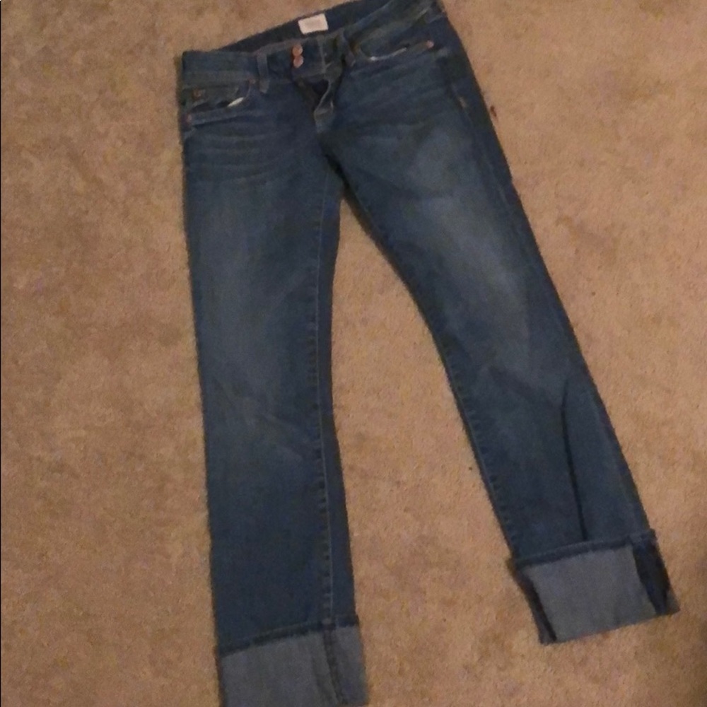 Hudson cropped jeans